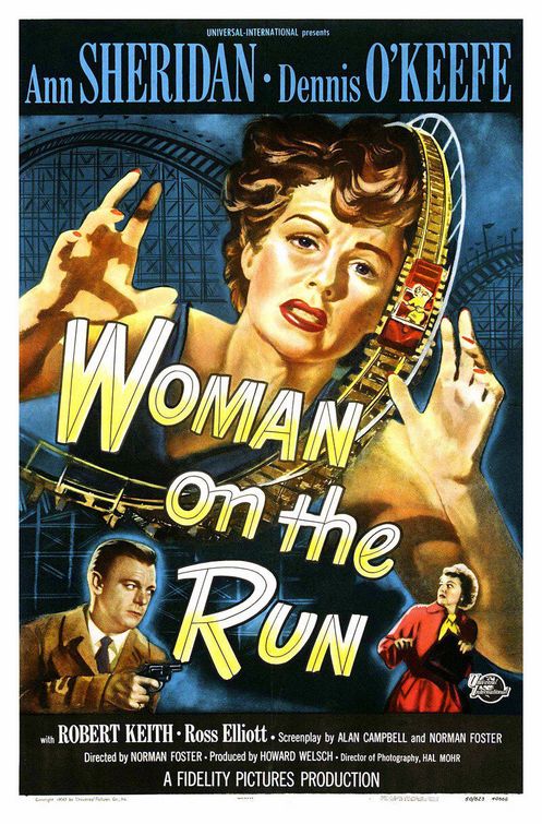 the movie poster: Woman on the Run (1950)