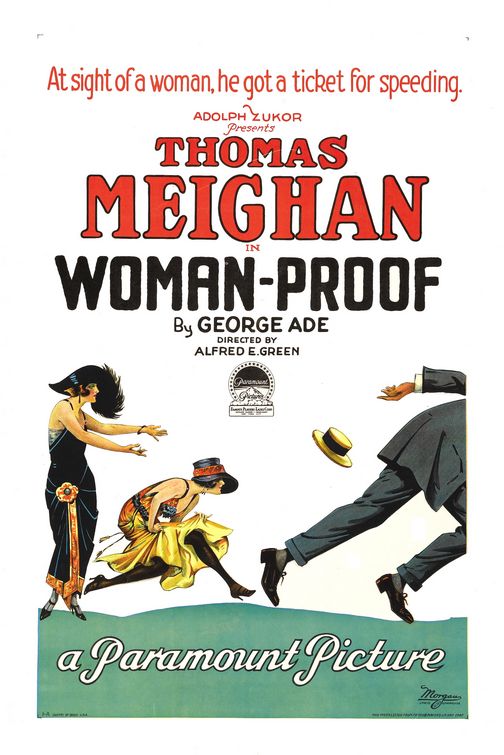 the movie poster: Woman-Proof (1923)