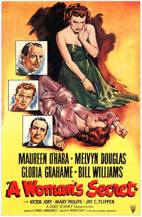 the movie poster: A Woman's Secret (1949)