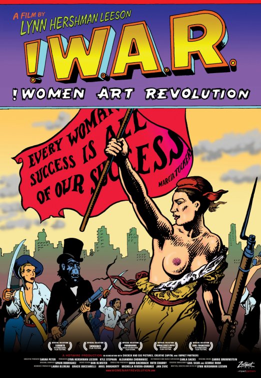 1000 piece jigsaw puzzle for the movie poster: !Women Art Revolution (2011)