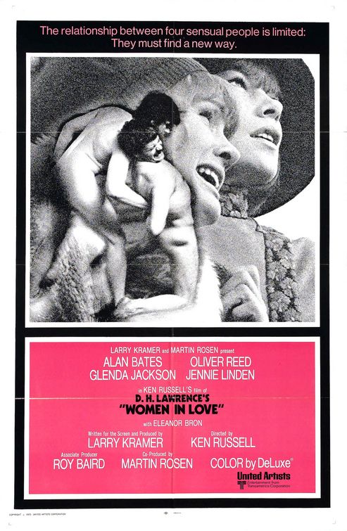 the movie poster: Women in Love (1970) ver2