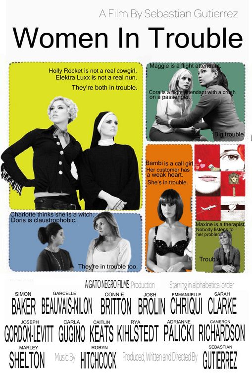 1000 piece jigsaw puzzle for the movie poster: Women in Trouble (2009)