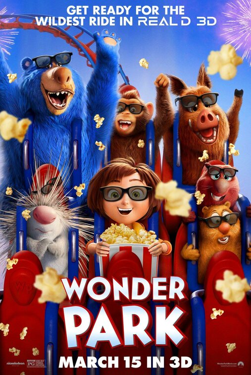 1000 piece jigsaw puzzle for the movie poster: Wonder Park (2019) ver12