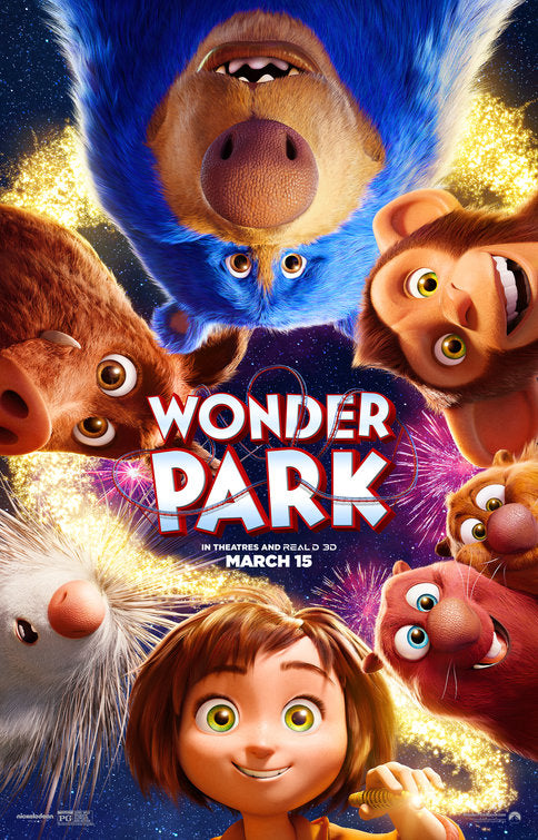 1000 piece jigsaw puzzle for the movie poster: Wonder Park (2019) ver5