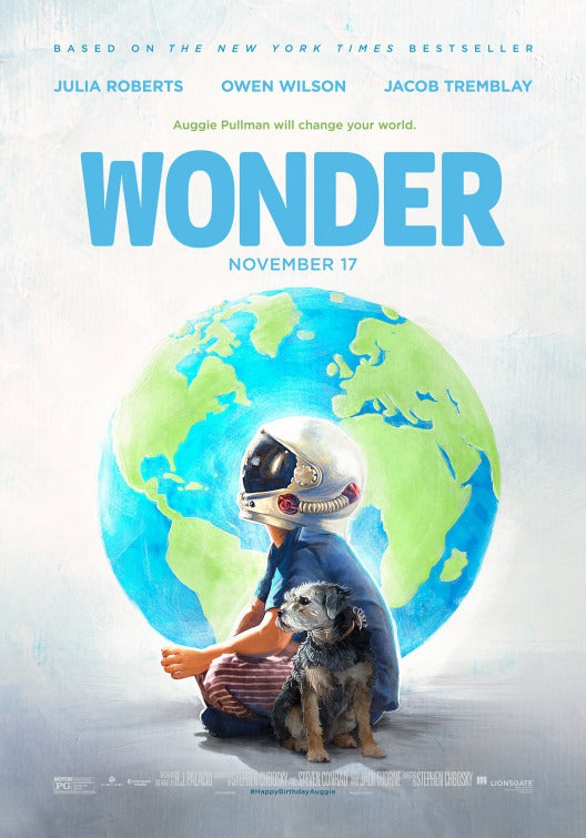 1000 piece jigsaw puzzle for the movie poster: Wonder (2017) ver12