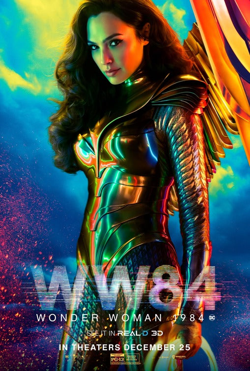 1000 piece jigsaw puzzle for the movie poster: Wonder Woman 1984 (2020) ver23