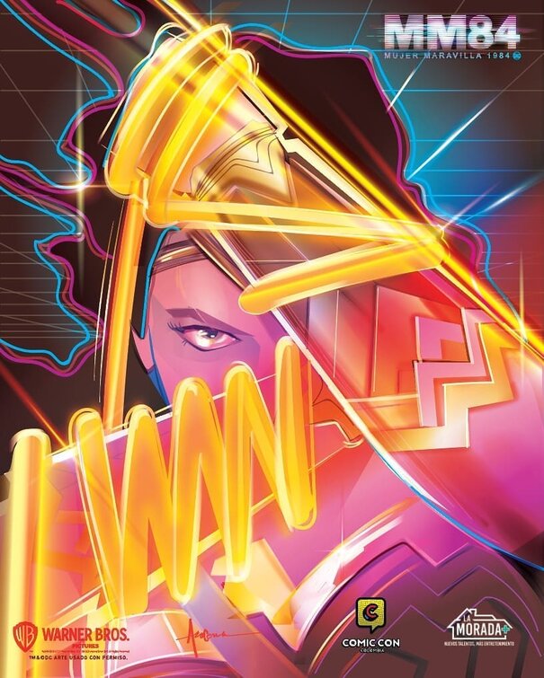1000 piece jigsaw puzzle for the movie poster: Wonder Woman 1984 (2020) ver8