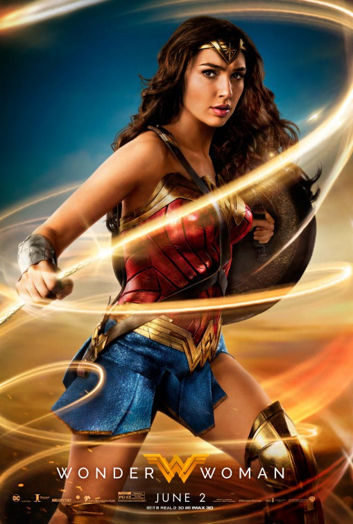 1000 piece jigsaw puzzle for the movie poster: Wonder Woman (2017) ver10
