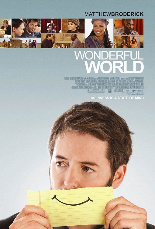 1000 piece jigsaw puzzle for the movie poster: Wonderful World (2010)