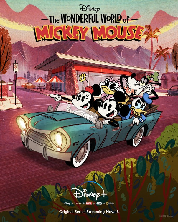 1000 piece jigsaw puzzle for tv poster: The Wonderful World of Mickey Mouse