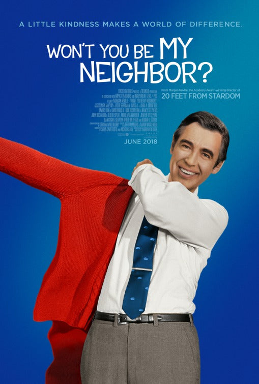 1000 piece jigsaw puzzle for the movie poster: Won't You Be My Neighbor? (2018)