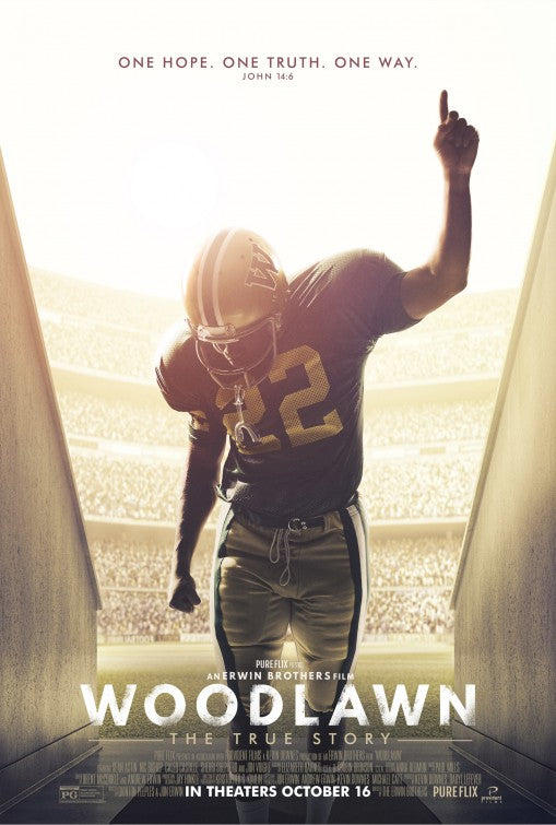 1000 piece jigsaw puzzle for the movie poster: Woodlawn (2015)
