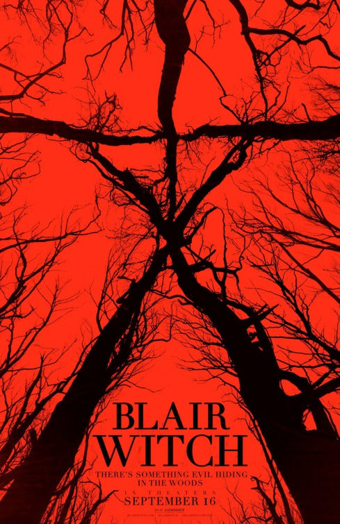 1000 piece jigsaw puzzle for the movie poster: Blair Witch (2016) ver3