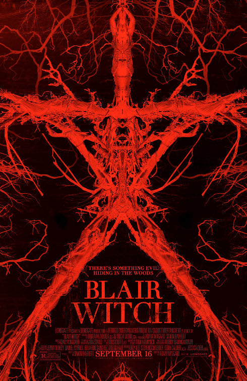 1000 piece jigsaw puzzle for the movie poster: Blair Witch (2016) ver4