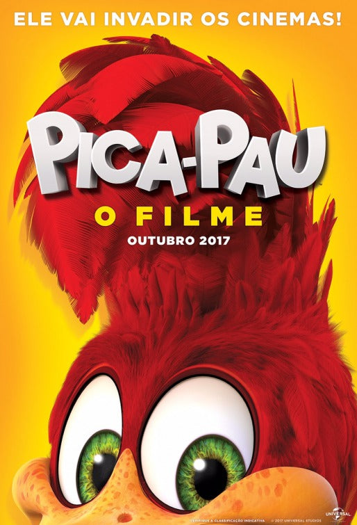 1000 piece jigsaw puzzle for the movie poster: Woody Woodpecker (2017)