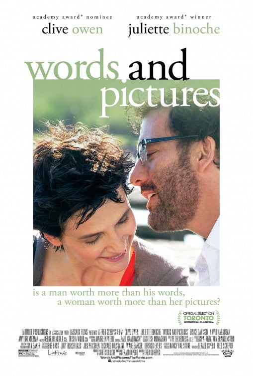 1000 piece jigsaw puzzle for the movie poster: Words and Pictures (2014)