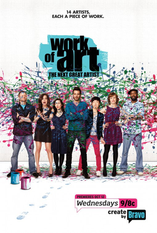 1000 piece jigsaw puzzle for tv poster: Work of Art: The Next Great Artist