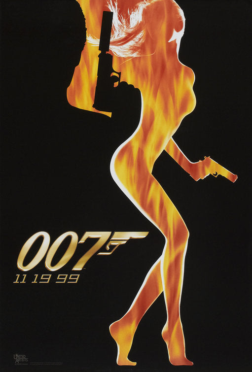 1000 piece jigsaw puzzle for the movie poster: The World is Not Enough (1999) ver1