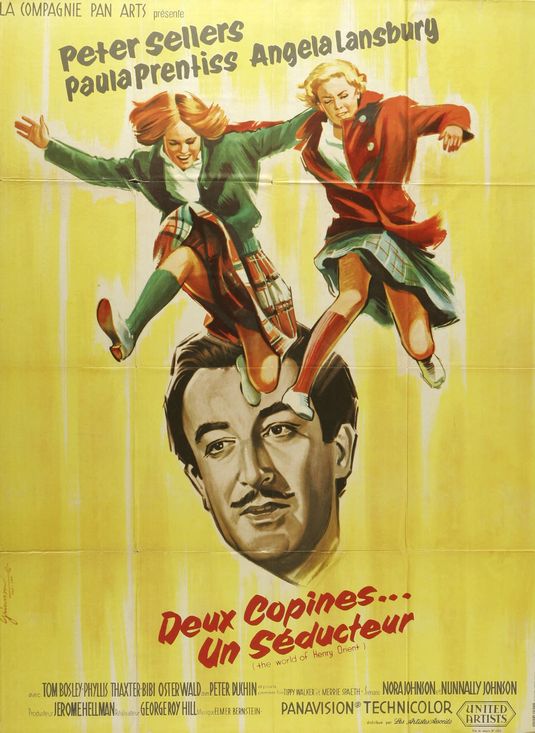 1000 piece jigsaw puzzle for the movie poster: The World of Henry Orient (1964) ver2