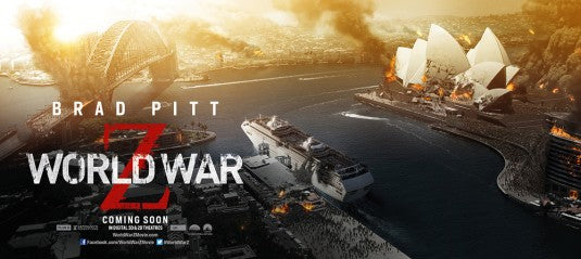 1000 piece jigsaw puzzle for the movie poster: World War Z (2013) ver10