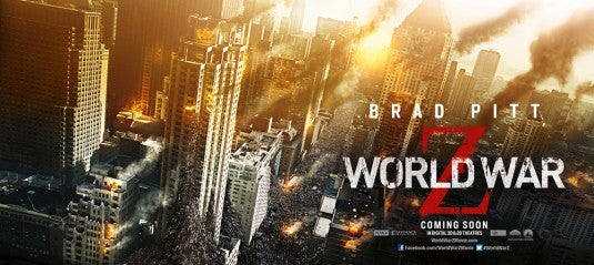 1000 piece jigsaw puzzle for the movie poster: World War Z (2013) ver11