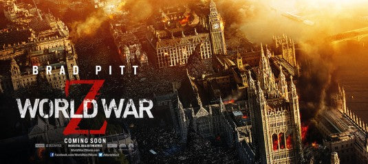 1000 piece jigsaw puzzle for the movie poster: World War Z (2013) ver12