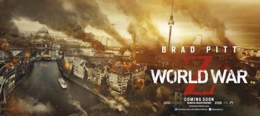 1000 piece jigsaw puzzle for the movie poster: World War Z (2013) ver5