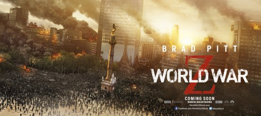 1000 piece jigsaw puzzle for the movie poster: World War Z (2013) ver7