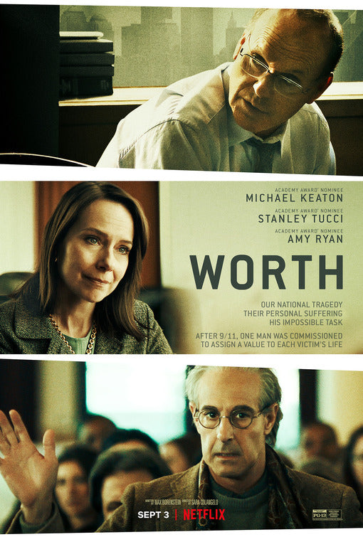 1000 piece jigsaw puzzle for the movie poster: Worth (2021)