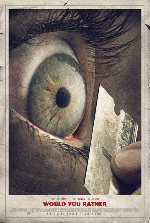 1000 piece jigsaw puzzle for the movie poster: Would You Rather (2013) ver2