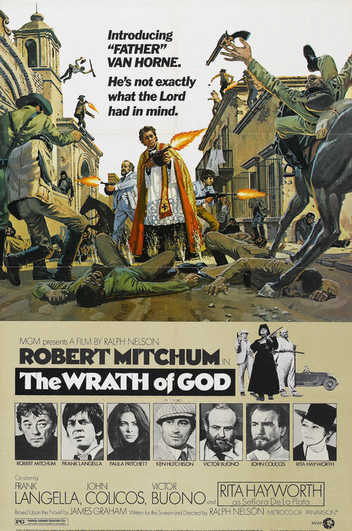 the movie poster: Wrath of God (1972)
