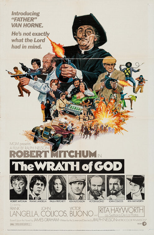 the movie poster: Wrath of God (1972) ver2