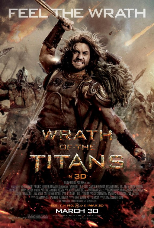 1000 piece jigsaw puzzle for the movie poster: Wrath of the Titans (2012) ver15