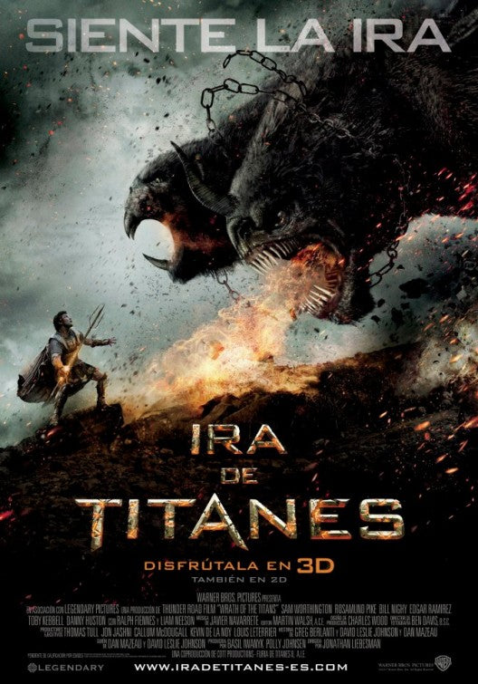 1000 piece jigsaw puzzle for the movie poster: Wrath of the Titans (2012) ver16