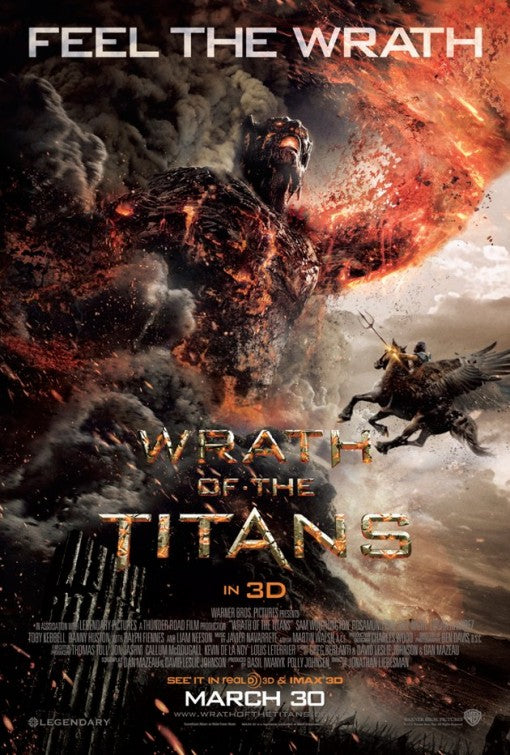 1000 piece jigsaw puzzle for the movie poster: Wrath of the Titans (2012) ver4