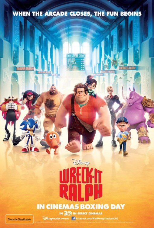 1000 piece jigsaw puzzle for the movie poster: Wreck-It Ralph (2012) ver11