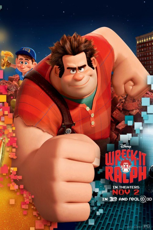 1000 piece jigsaw puzzle for the movie poster: Wreck-It Ralph (2012) ver14