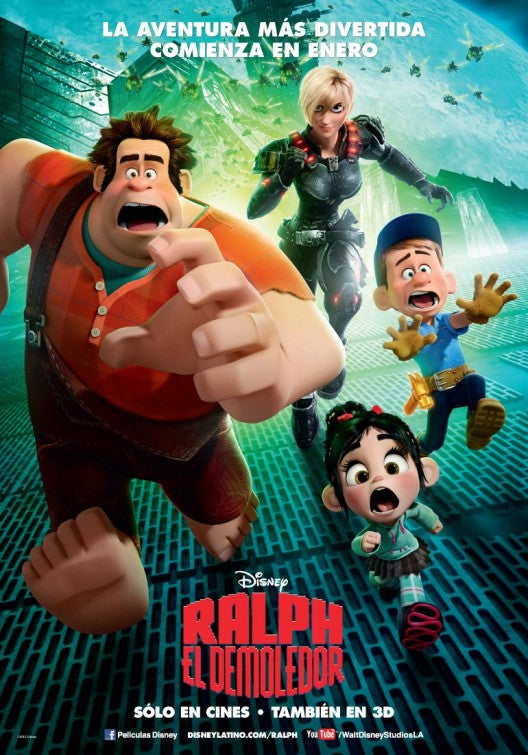 1000 piece jigsaw puzzle for the movie poster: Wreck-It Ralph (2012) ver16