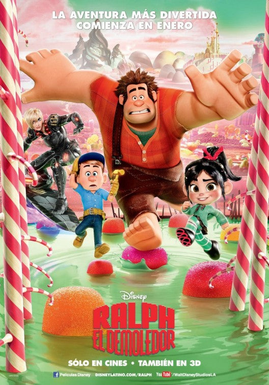1000 piece jigsaw puzzle for the movie poster: Wreck-It Ralph (2012) ver17