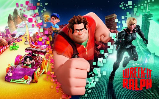 1000 piece jigsaw puzzle for the movie poster: Wreck-It Ralph (2012) ver18