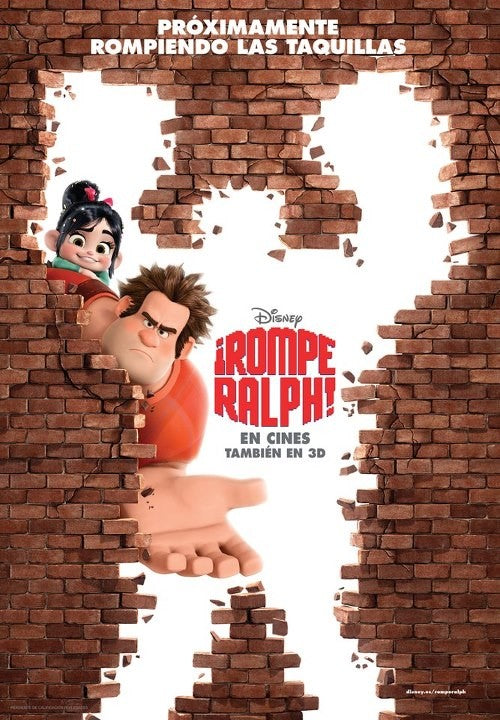 1000 piece jigsaw puzzle for the movie poster: Wreck-It Ralph (2012) ver3