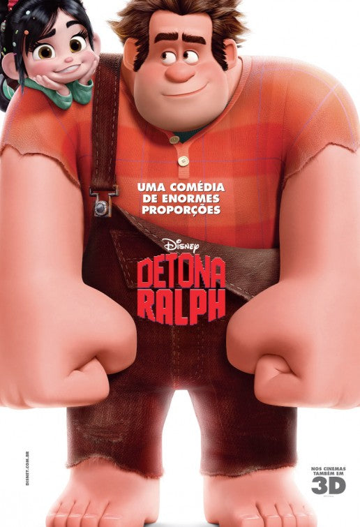 1000 piece jigsaw puzzle for the movie poster: Wreck-It Ralph (2012) ver5