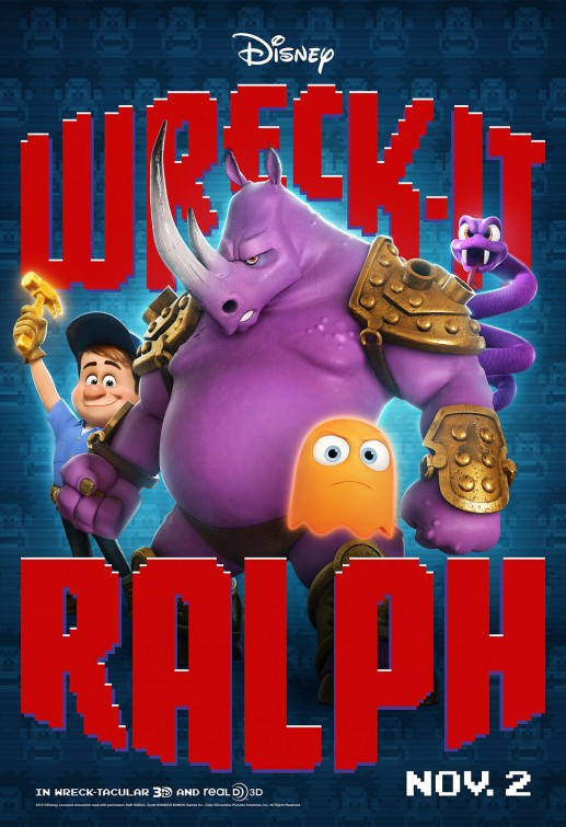 1000 piece jigsaw puzzle for the movie poster: Wreck-It Ralph (2012) ver9