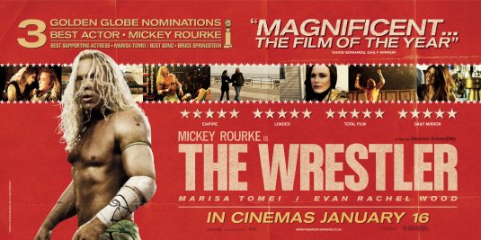1000 piece jigsaw puzzle for the movie poster: The Wrestler (2008) ver3