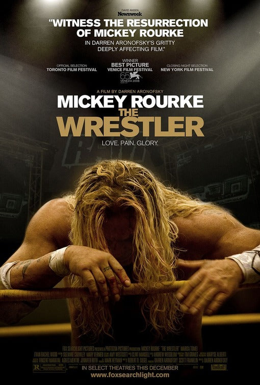 1000 piece jigsaw puzzle for the movie poster: The Wrestler (2008) ver4