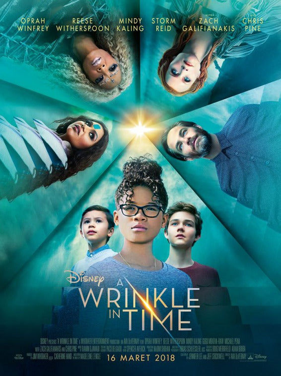 1000 piece jigsaw puzzle for the movie poster: A Wrinkle in Time (2018) ver17