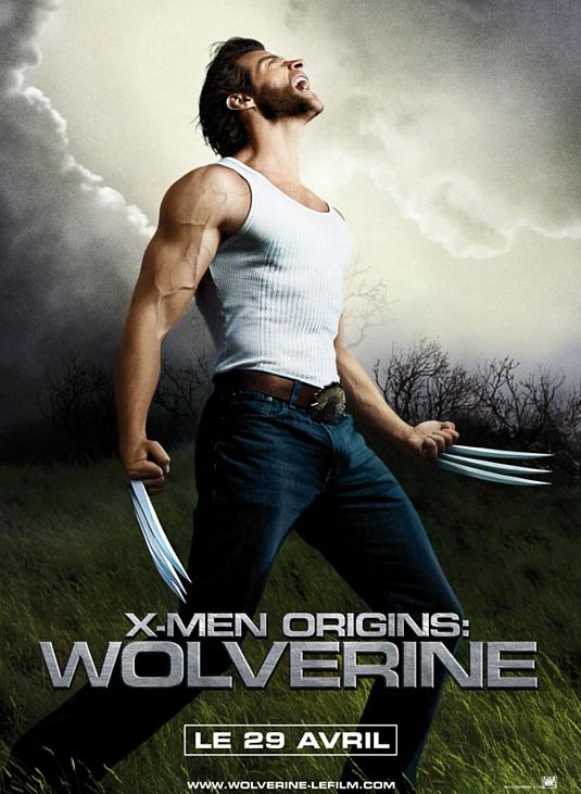 the movie poster: X-Men Origins: Wolverine (2009) ver2