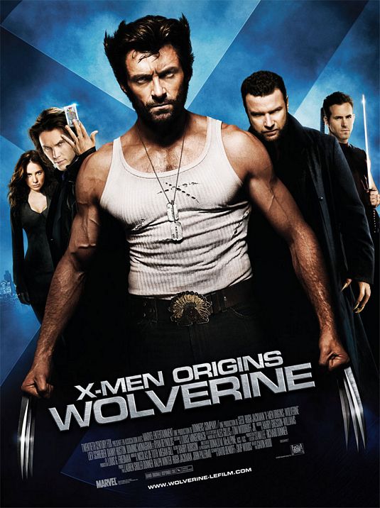 1000 piece jigsaw puzzle for the movie poster: X-Men Origins: Wolverine (2009) ver4