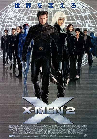 the movie poster: X-Men 2 (2003) ver6