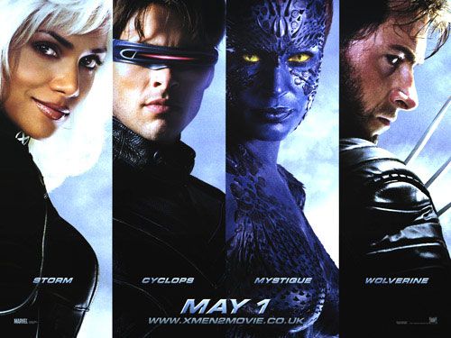 the movie poster: X-Men 2 (2003) ver8